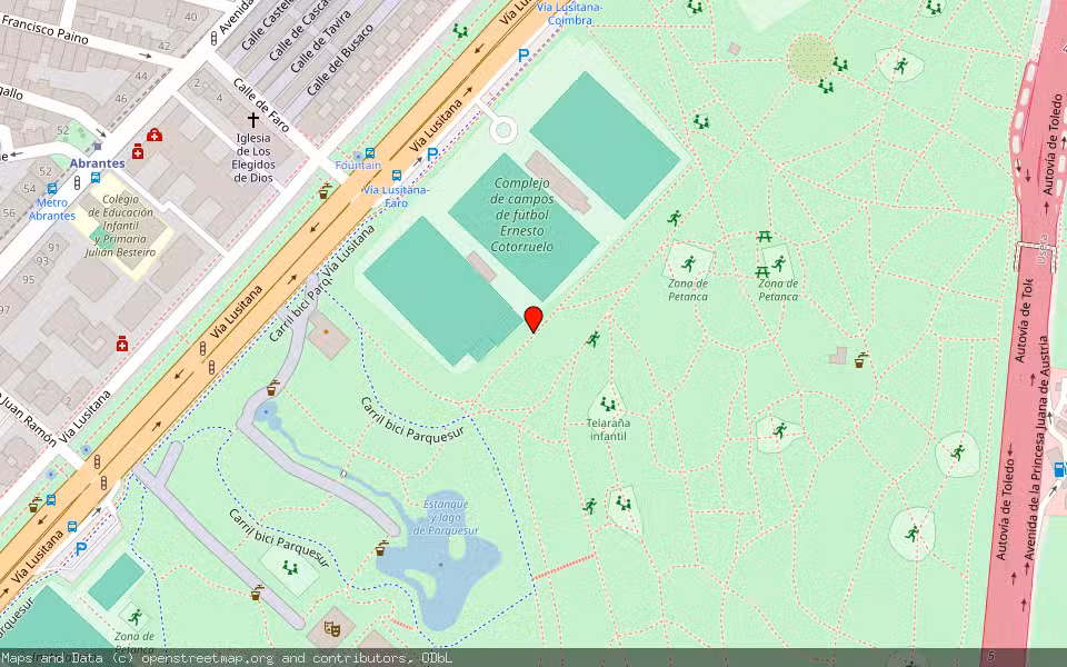 Mapa de Subasta Inmueble (Local comercial) en Madrid