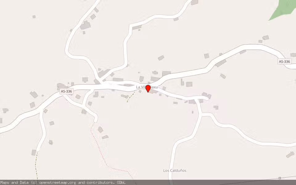 Mapa de Subasta Inmueble (Finca rústica) en Piloña, Asturias