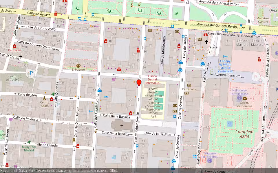 Mapa de Subasta Inmueble (Vivienda) en Madrid