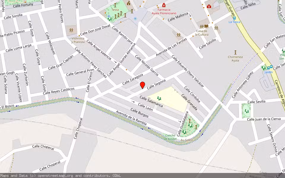 Mapa de Subasta Inmueble (Vivienda) en Ceutí, Murcia