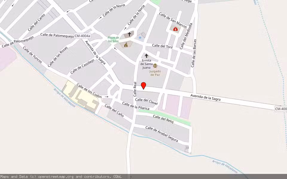 Mapa de Subasta Inmueble (Vivienda) en Numancia De La Sagra, Toledo