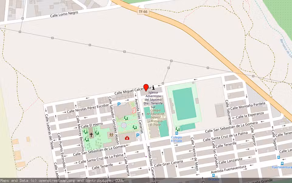 Mapa de Subasta Inmueble (Local comercial) en Arona, Santa Cruz de Tenerife