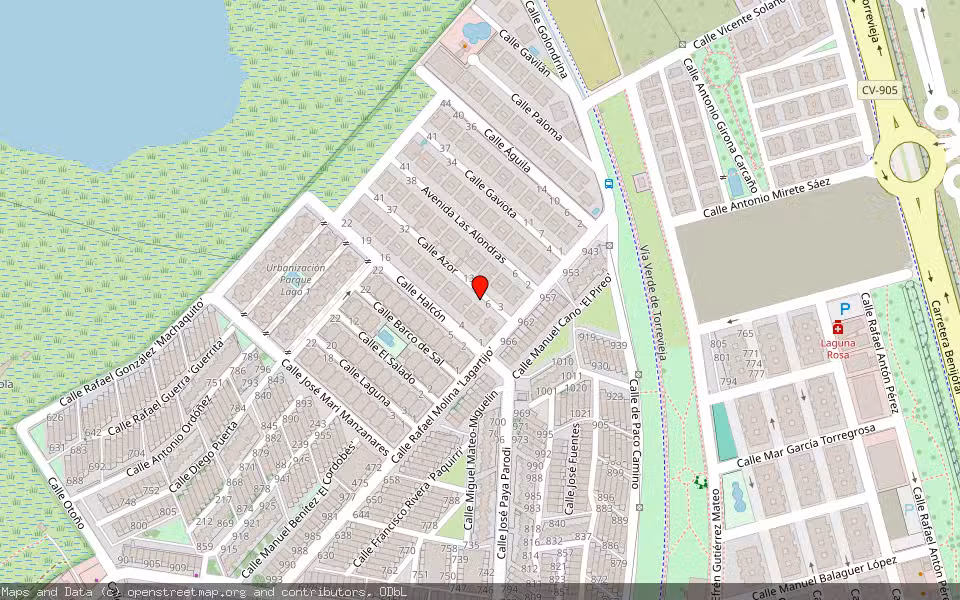 Mapa de Subasta Inmueble (Vivienda) en Torrevieja, Alicante/Alacant