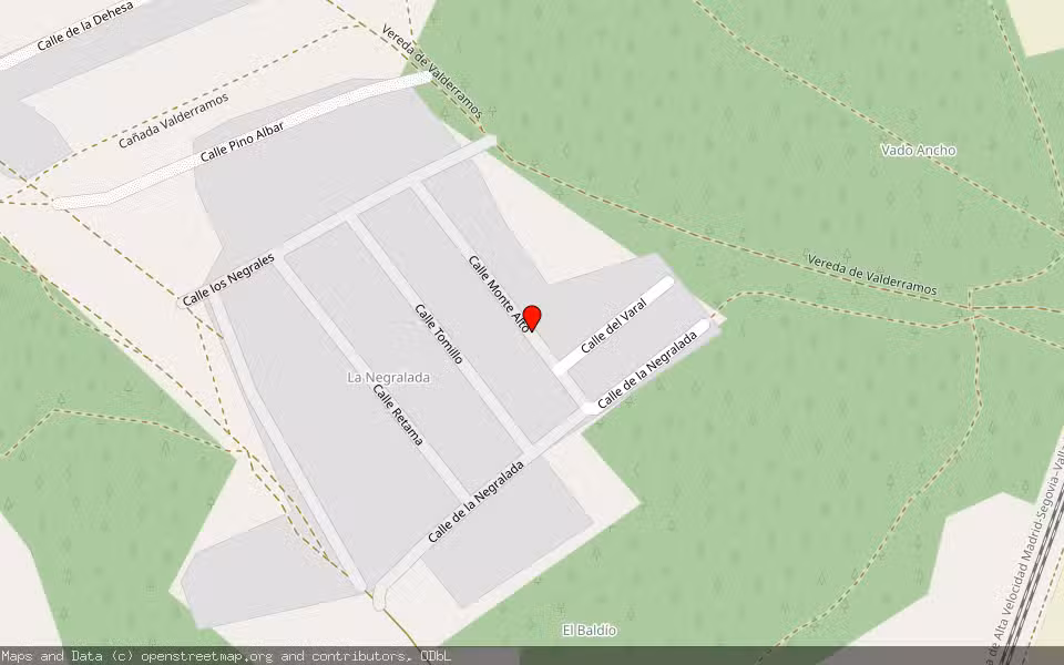 Mapa de Subasta Inmueble (Vivienda) en Valdestillas, Valladolid
