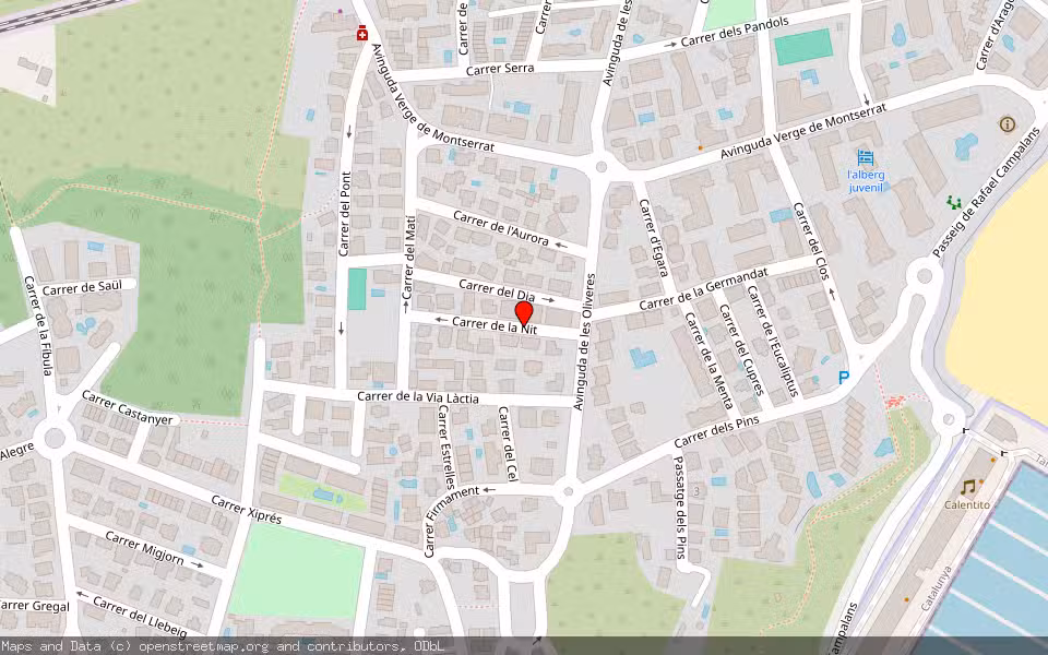 Mapa de Subasta Inmueble (Vivienda) en Torredembarra, Tarragona