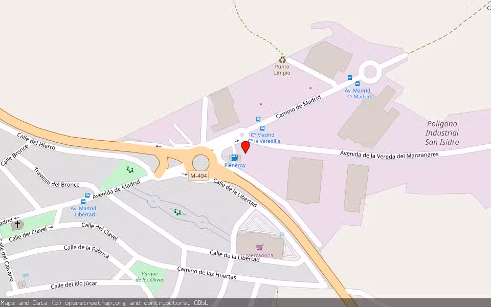Mapa de Subasta Inmueble (Vivienda) en El Alamo, Madrid