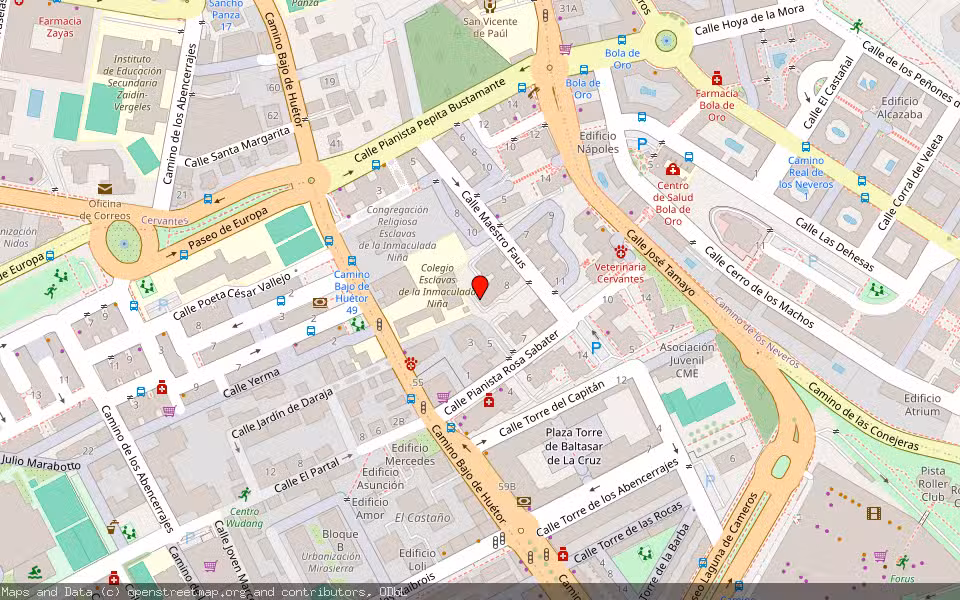 Mapa de Subasta Inmueble (Vivienda) en Alcoy/alcoi, Alicante/Alacant