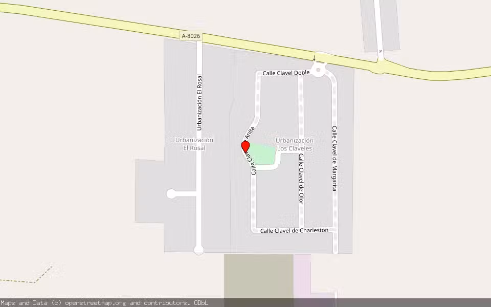Mapa de Subasta Inmueble (Vivienda) en Mairena Del Alcor, Sevilla