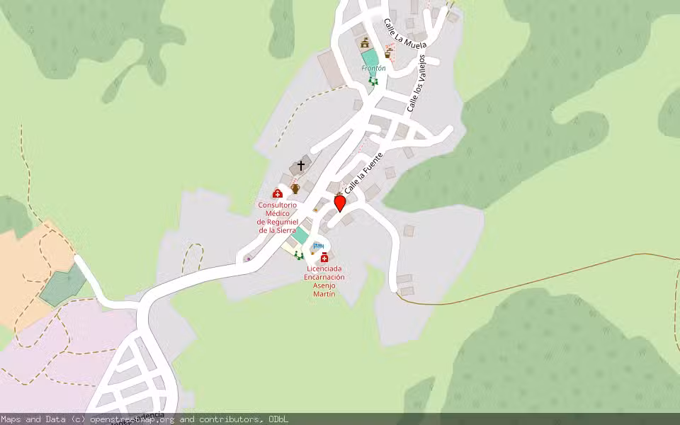 Mapa de Subasta Inmueble (Finca rústica) en Regumiel De La Sierra, Burgos