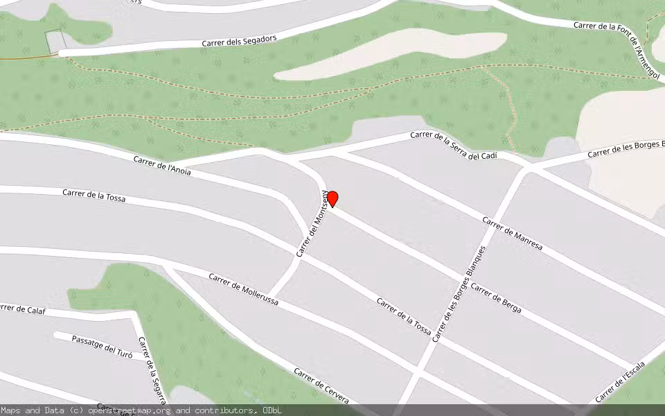 Mapa de Subasta Inmueble (Vivienda) en La Torre De Claramunt, Barcelona