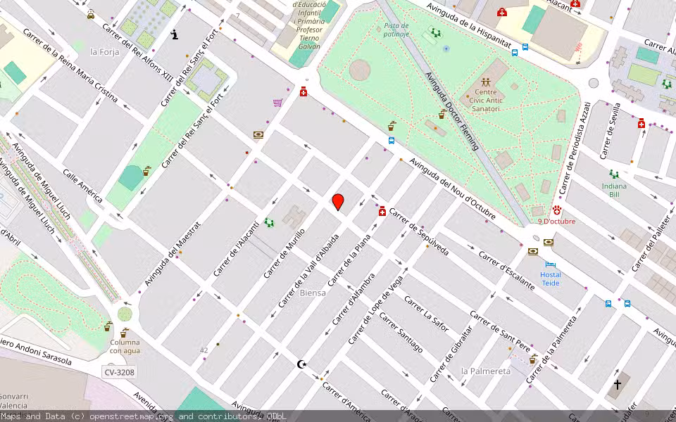Mapa de Subasta Inmueble (Vivienda) en Sagunto, Valencia/València