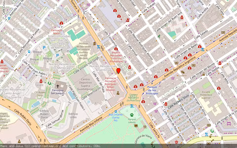 Mapa de Subasta Inmueble (Vivienda) en Sevilla
