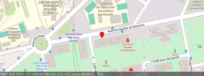 Mapa de Subasta de Inmueble (Vivienda) en Móstoles, Madrid 