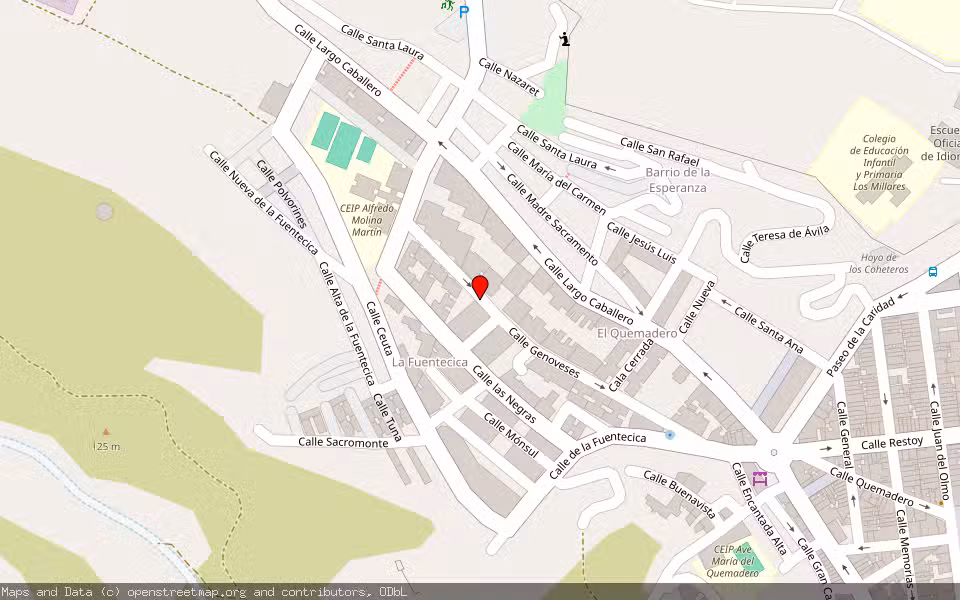 Mapa de Subasta Inmueble (Vivienda) en Almería