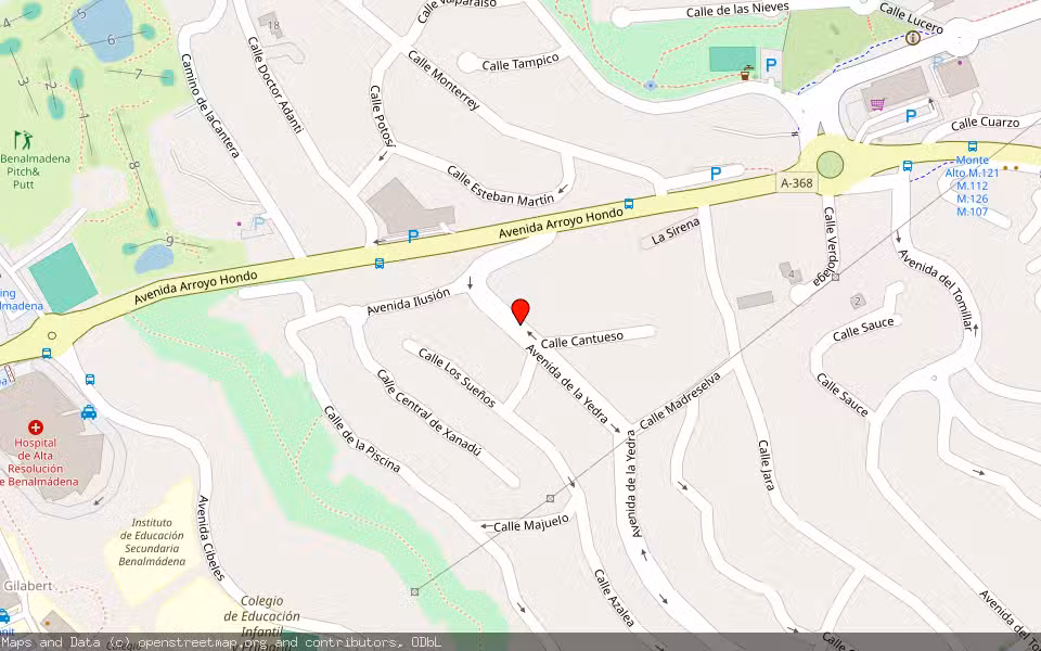 Mapa de Subasta Inmueble (Local comercial) en Benalmadena, Málaga