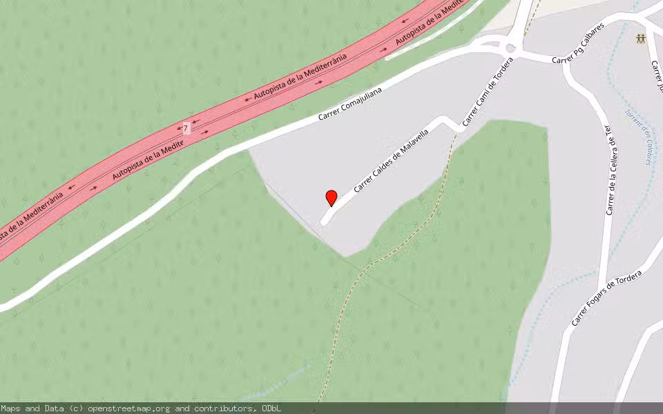 Mapa de Subasta Inmueble (Vivienda) en Maçanet De La Selva, Girona