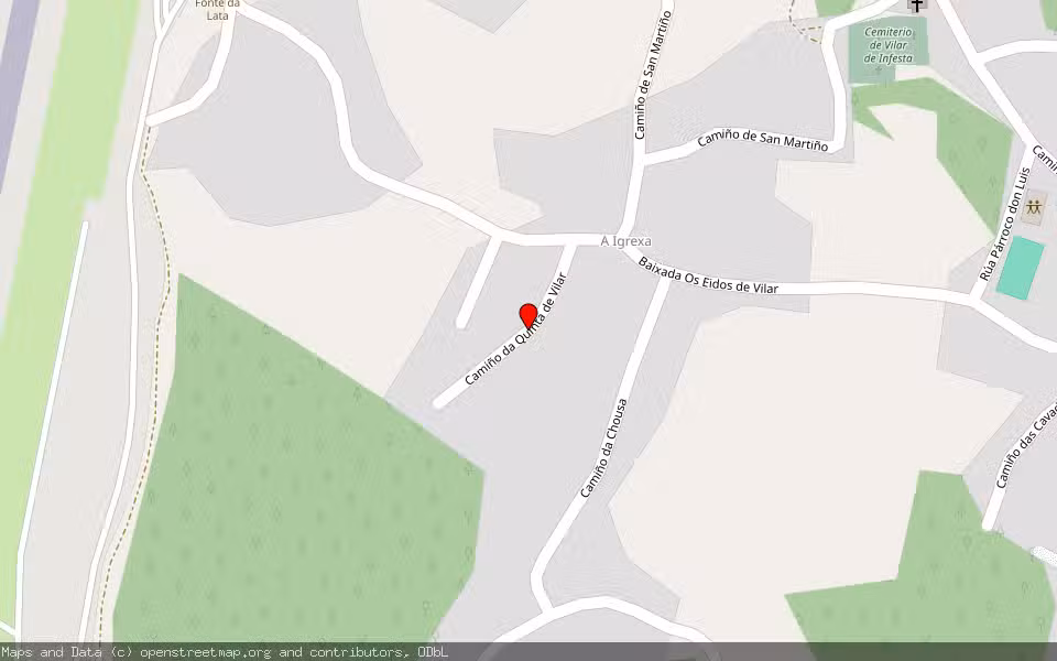 Mapa de Subasta Inmueble (Vivienda) en Redondela, Pontevedra