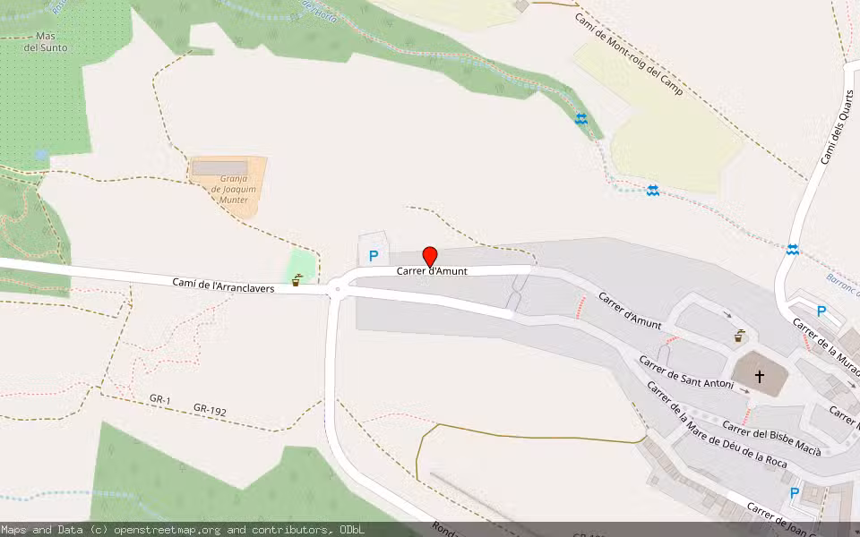 Mapa de Subasta Inmueble (Vivienda) en Mont-roig Del Camp, Tarragona