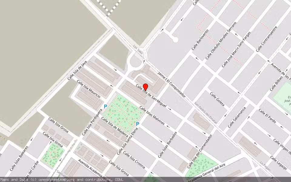 Mapa de Subasta Inmueble (Vivienda) en San Javier, Murcia