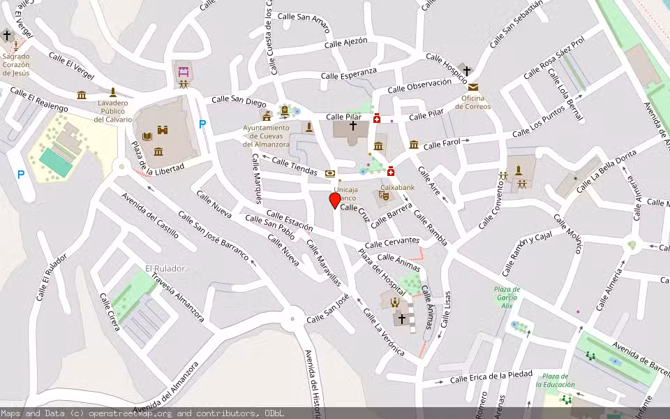 Mapa de Subasta Inmueble (Solar) en Cuevas Del Almanzora, Almería