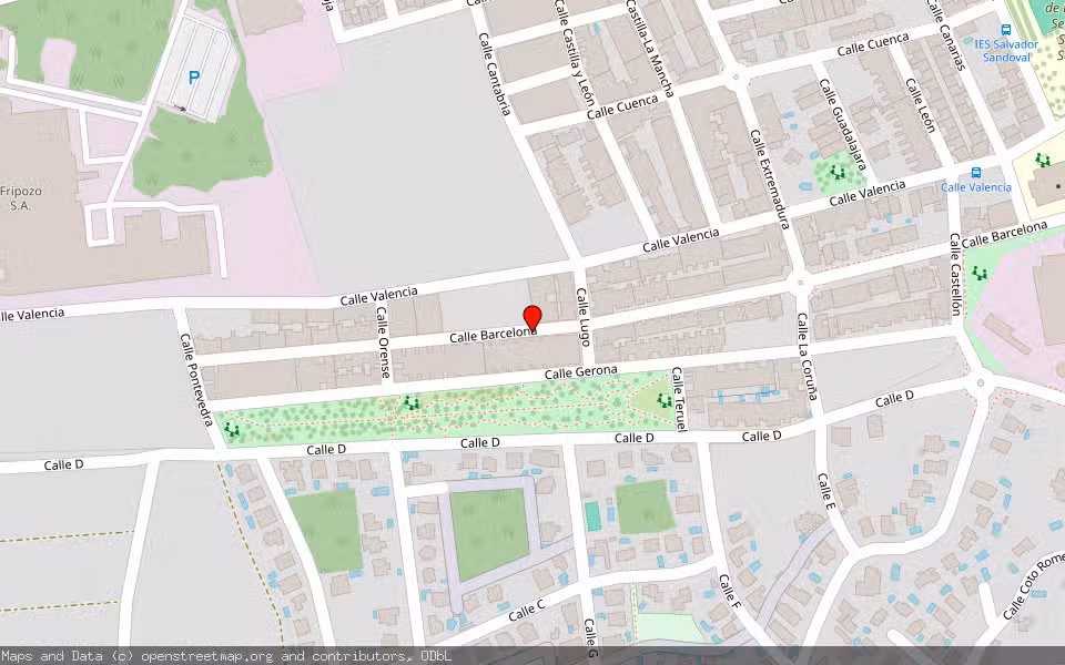 Mapa de Subasta Inmueble (Vivienda) en Las Torres De Cotillas, Murcia