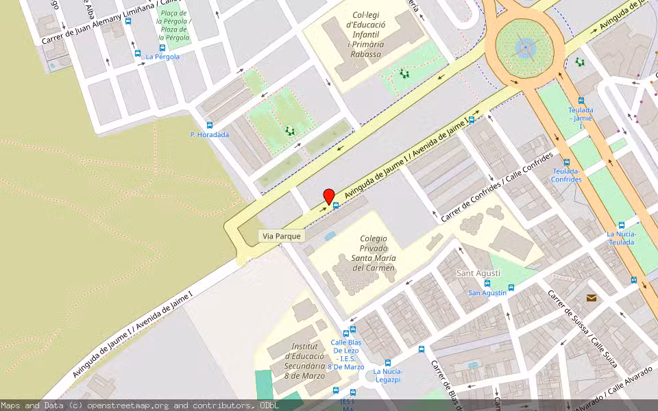 Mapa de Subasta Inmueble (Vivienda) en Alicante, Alicante/Alacant