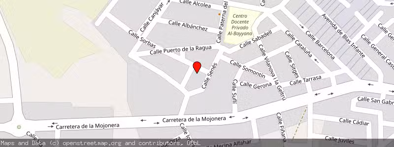 Mapa de Subasta de Inmueble (Local comercial) en Roquetas De Mar, Almería 