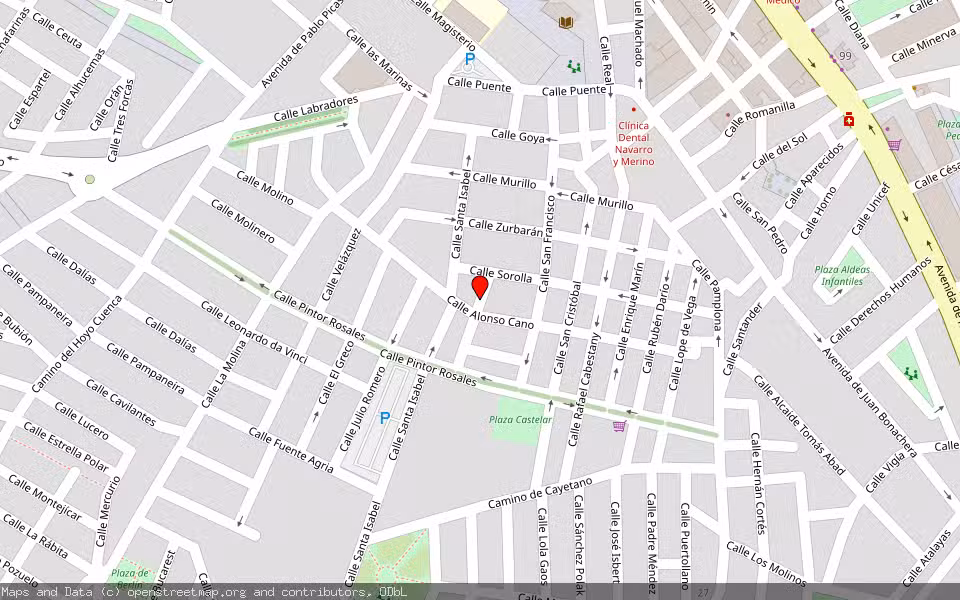 Mapa de Subasta Inmueble (Vivienda) en Roquetas De Mar, Almería