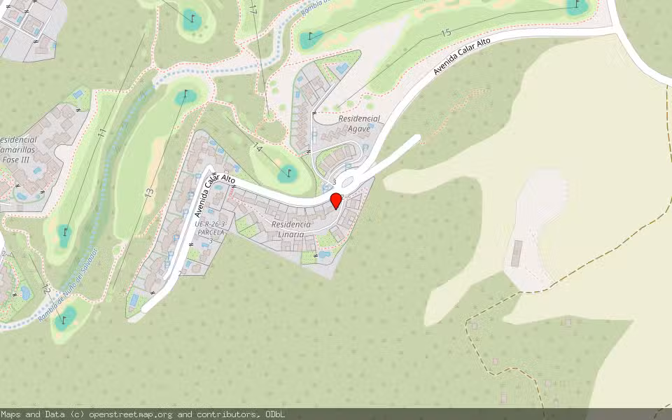 Mapa de Subasta Inmueble (Vivienda) en Vera, Almería