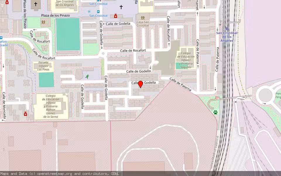 Mapa de Subasta Inmueble (Vivienda) en Madrid