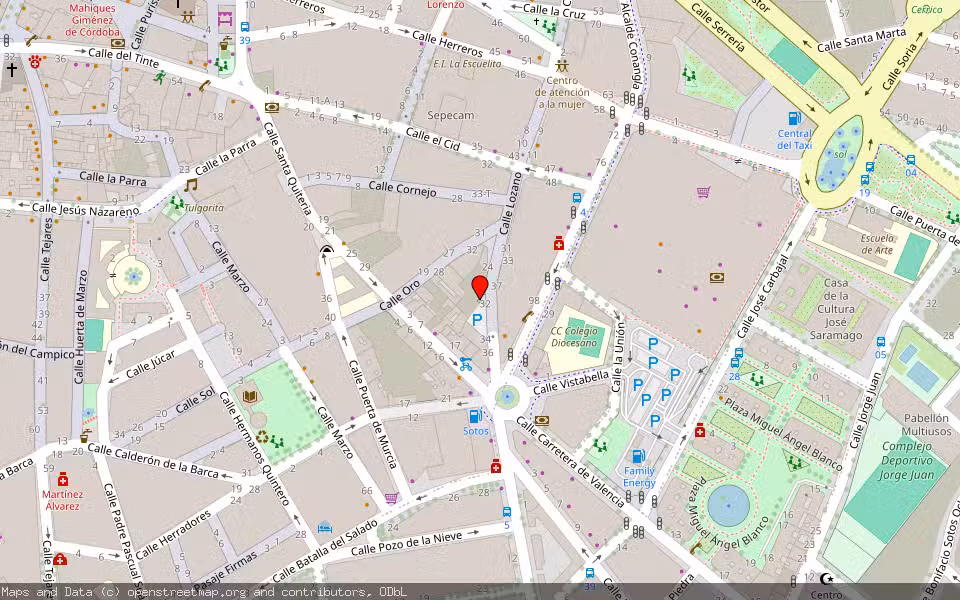 Mapa de Subasta Inmueble (Solar) en Albacete