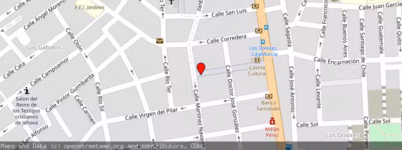 Mapa de Subasta de Inmueble (Vivienda) en Cartagena, Murcia 