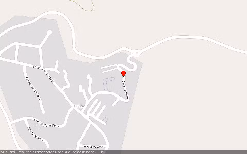 Mapa de Subasta Inmueble (Otros) en Bédar, Almería