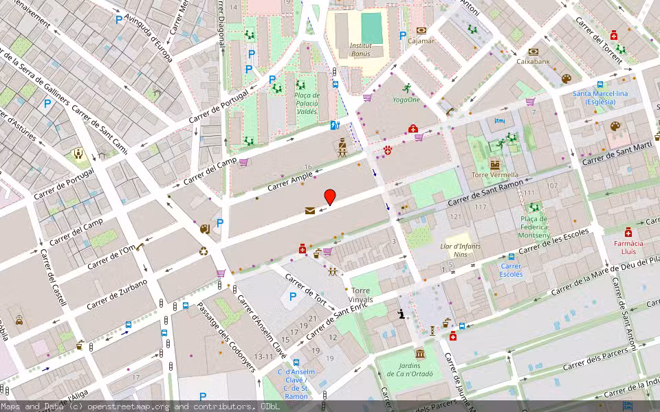 Mapa de Subasta Inmueble (Vivienda) en Cerdanyola Del Vallès, Barcelona