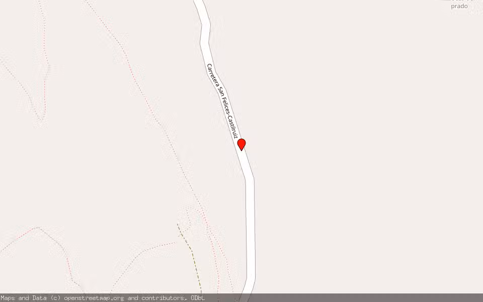 Mapa de Subasta Inmueble (Finca rústica) en San Felices, Soria