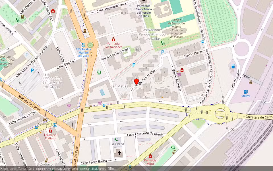 Mapa de Subasta Inmueble (Vivienda) en Sevilla