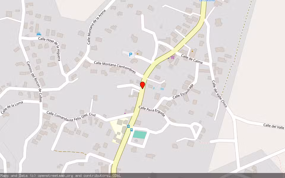 Mapa de Subasta Inmueble (Solar) en La Oliva, Las Palmas