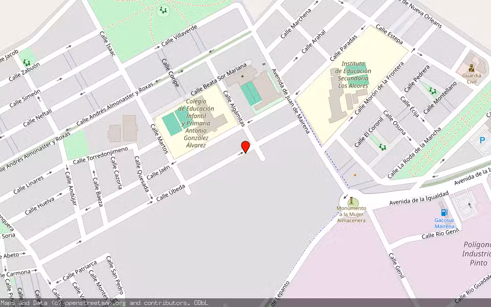 Mapa de Subasta Inmueble (Otros) en Mairena Del Alcor, Sevilla