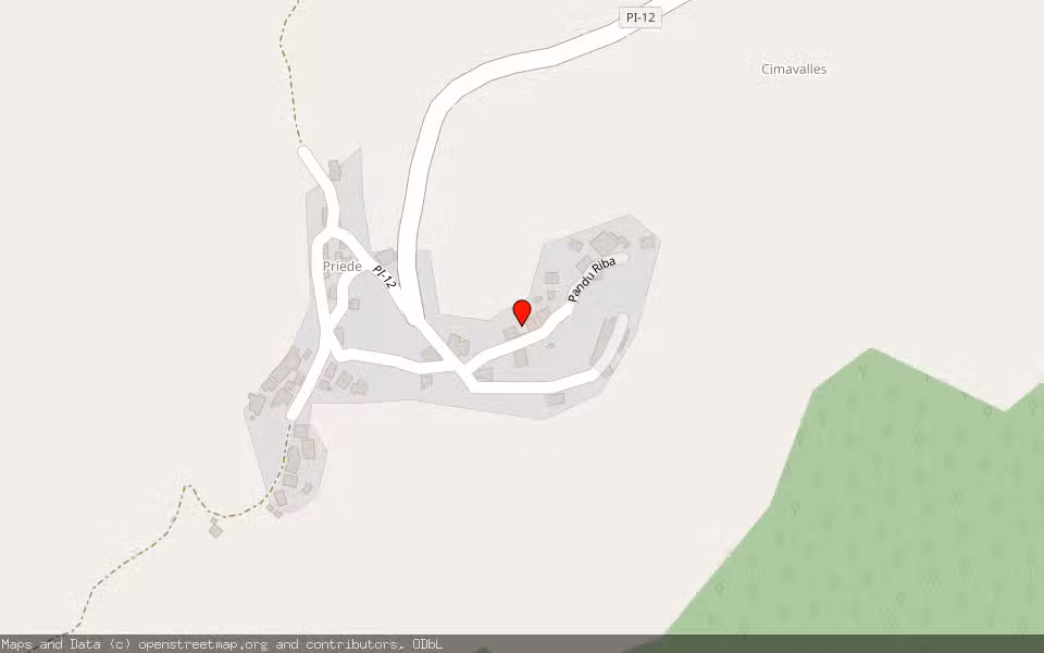 Mapa de Subasta Inmueble (Otros) en Piloña, Asturias