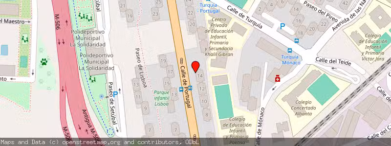 Mapa de Subasta de Inmueble (Vivienda) en Fuenlabrada, Madrid 