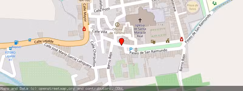 Mapa de Subasta de Inmueble (Vivienda) en Fitero, Navarra 