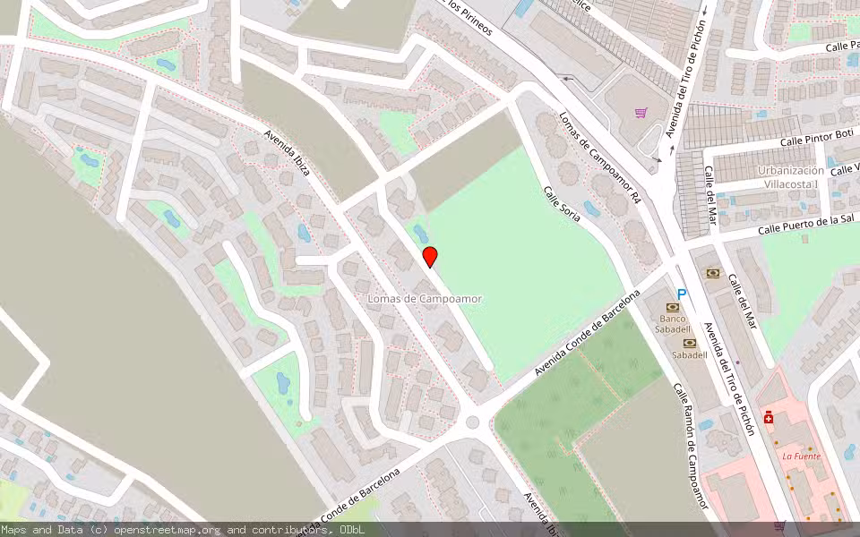 Mapa de Subasta Inmueble (Local comercial) en Orihuela, Alicante/Alacant