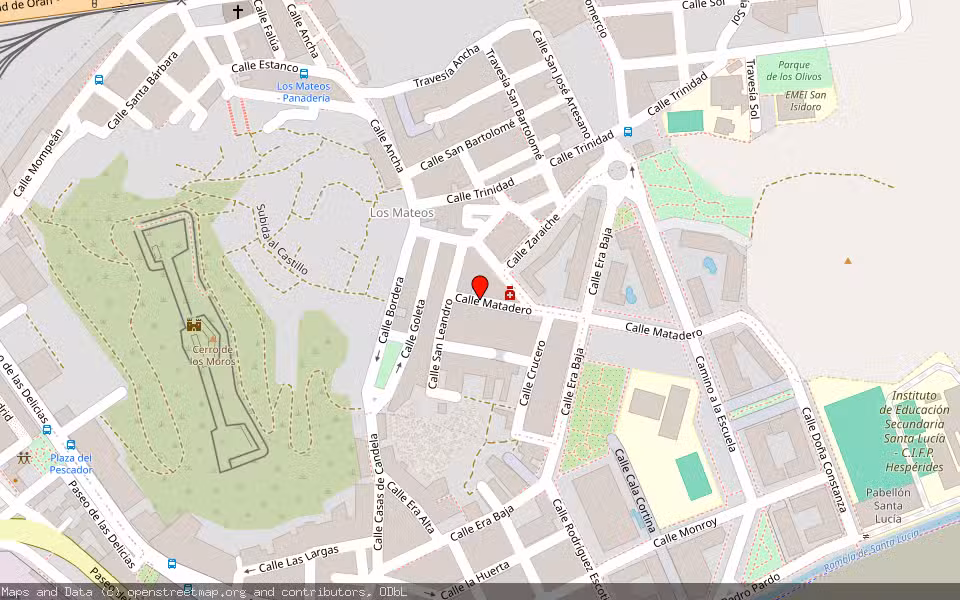 Mapa de Subasta Inmueble (Vivienda) en Cartagena, Murcia