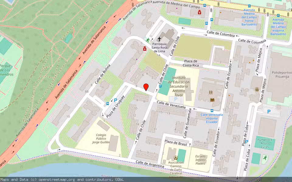 Mapa de Subasta Inmueble (Vivienda) en Valladolid