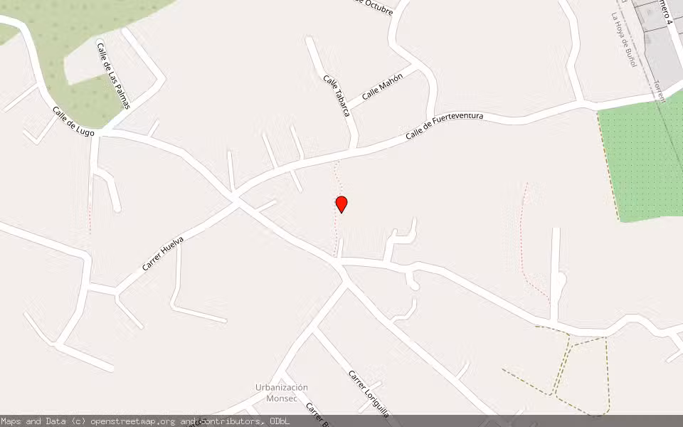 Mapa de Subasta Inmueble (Vivienda) en Godelleta, Valencia/València