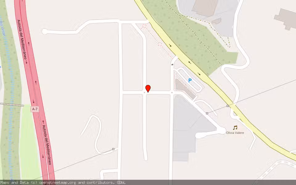 Mapa de Subasta Inmueble (Garaje) en Marbella, Málaga