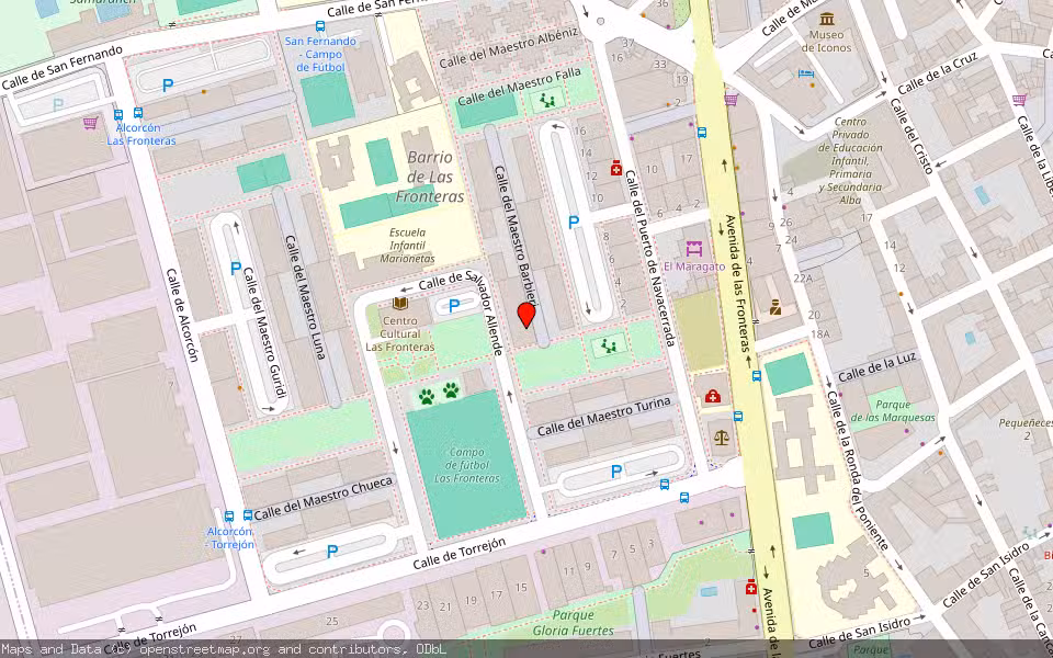 Mapa de Subasta Inmueble (Vivienda) en Torrejon De Ardoz, Madrid