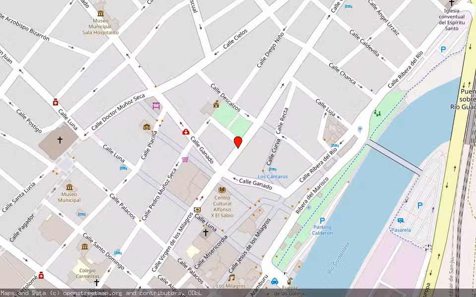 Mapa de Subasta Inmueble (Vivienda) en El Puerto De Santa Maria, Cádiz