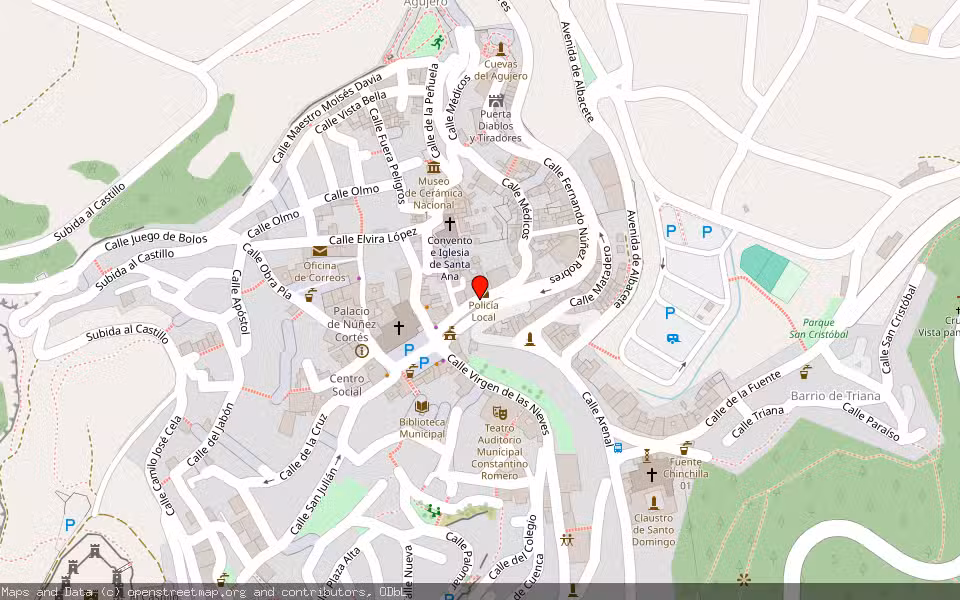 Mapa de Subasta Inmueble (Vivienda) en Chinchilla De Monte-aragon, Albacete