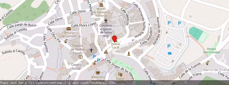 Mapa de Subasta de Inmueble (Vivienda) en Chinchilla De Monte-aragon, Albacete 